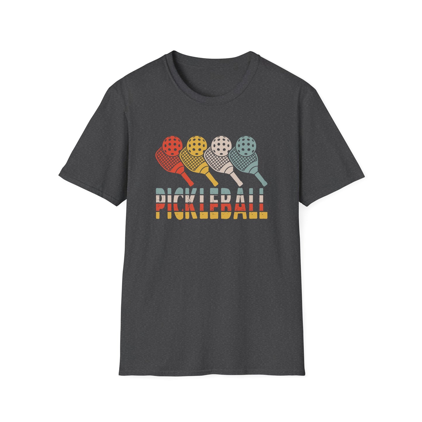 Pickleball Retro Rainbow T-Shirt