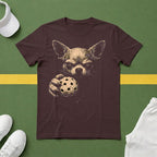 Dark Chihuahua Pickleball T-Shirt