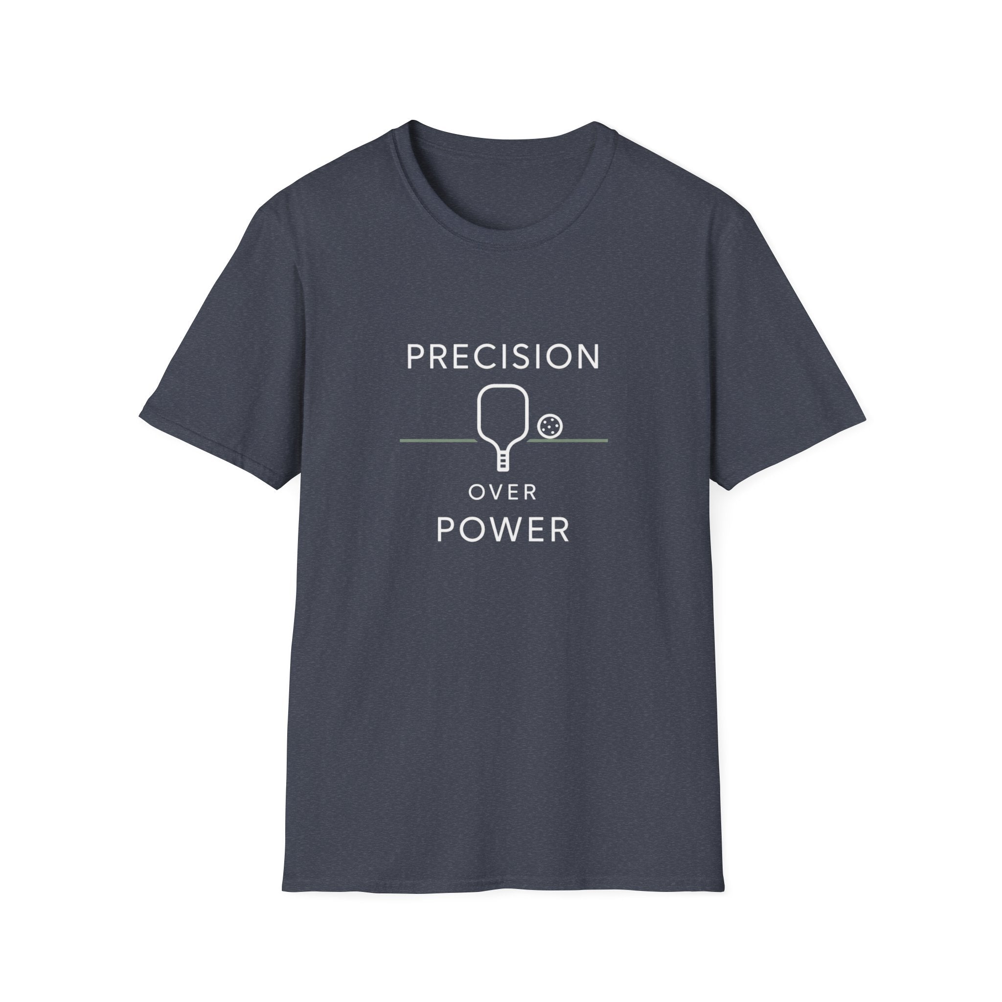 Precision Over Power Pickleball T-Shirt