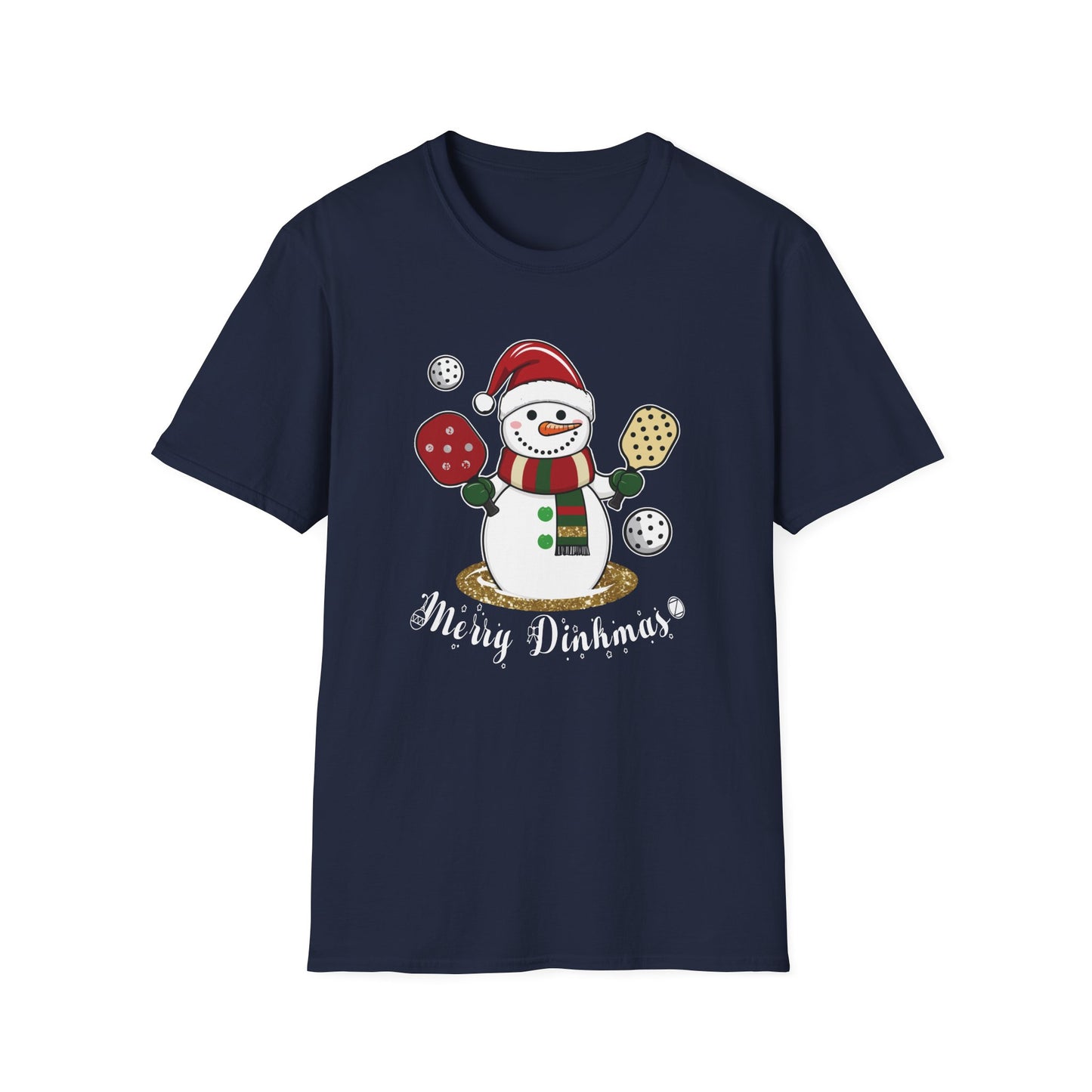 Merry Dinkmas Snowman T-Shirt