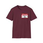 If Found Return to Tennis Court T-Shirt