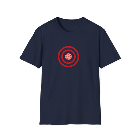 Pickleball Bullseye T-shirt (Give Your Opponents a Target to Hit!)