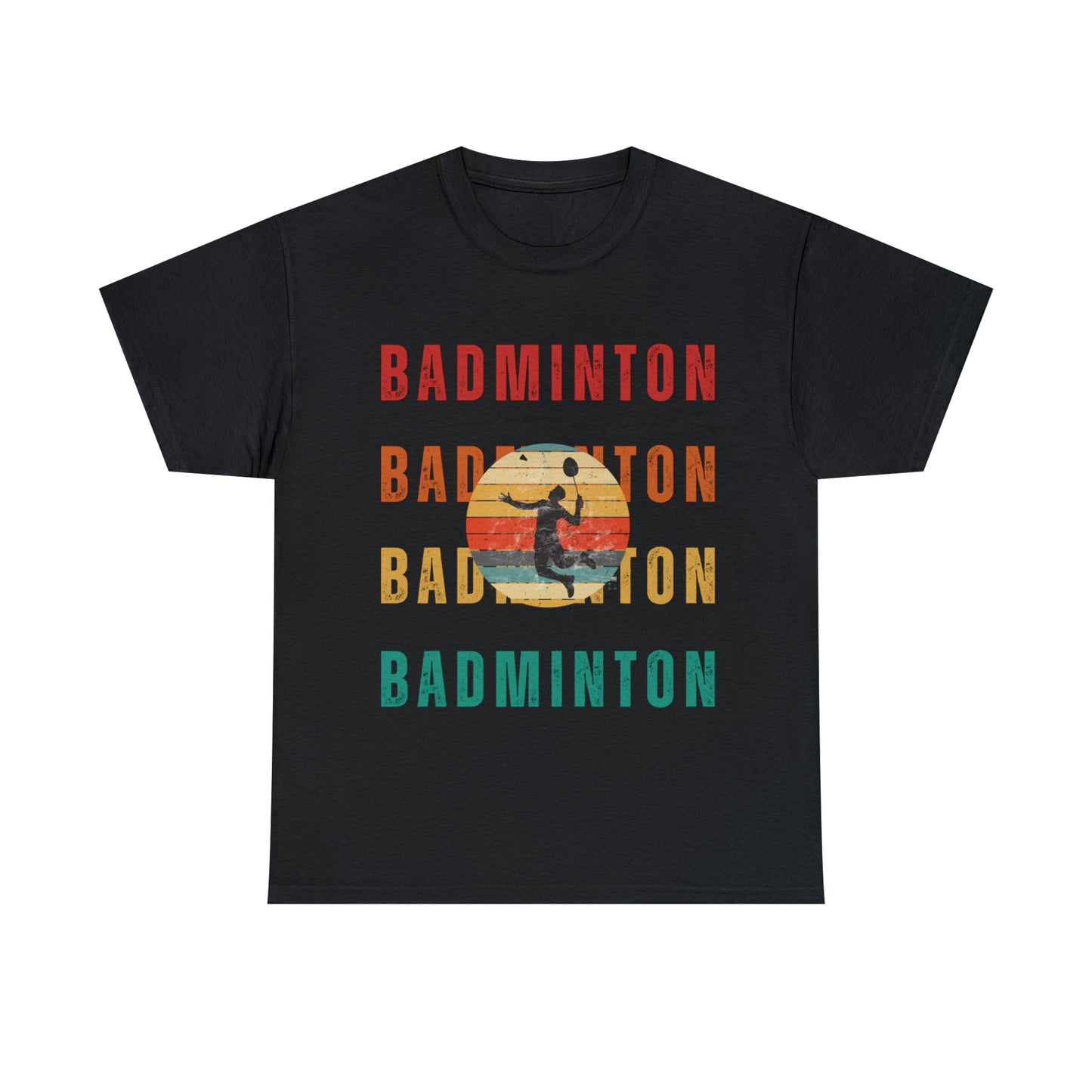 Retro Badminton Cotton Tee