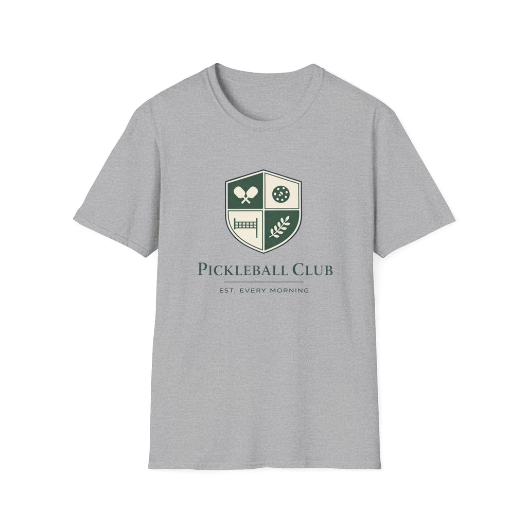 Pickleball Club Est. Every Morning T-Shirt