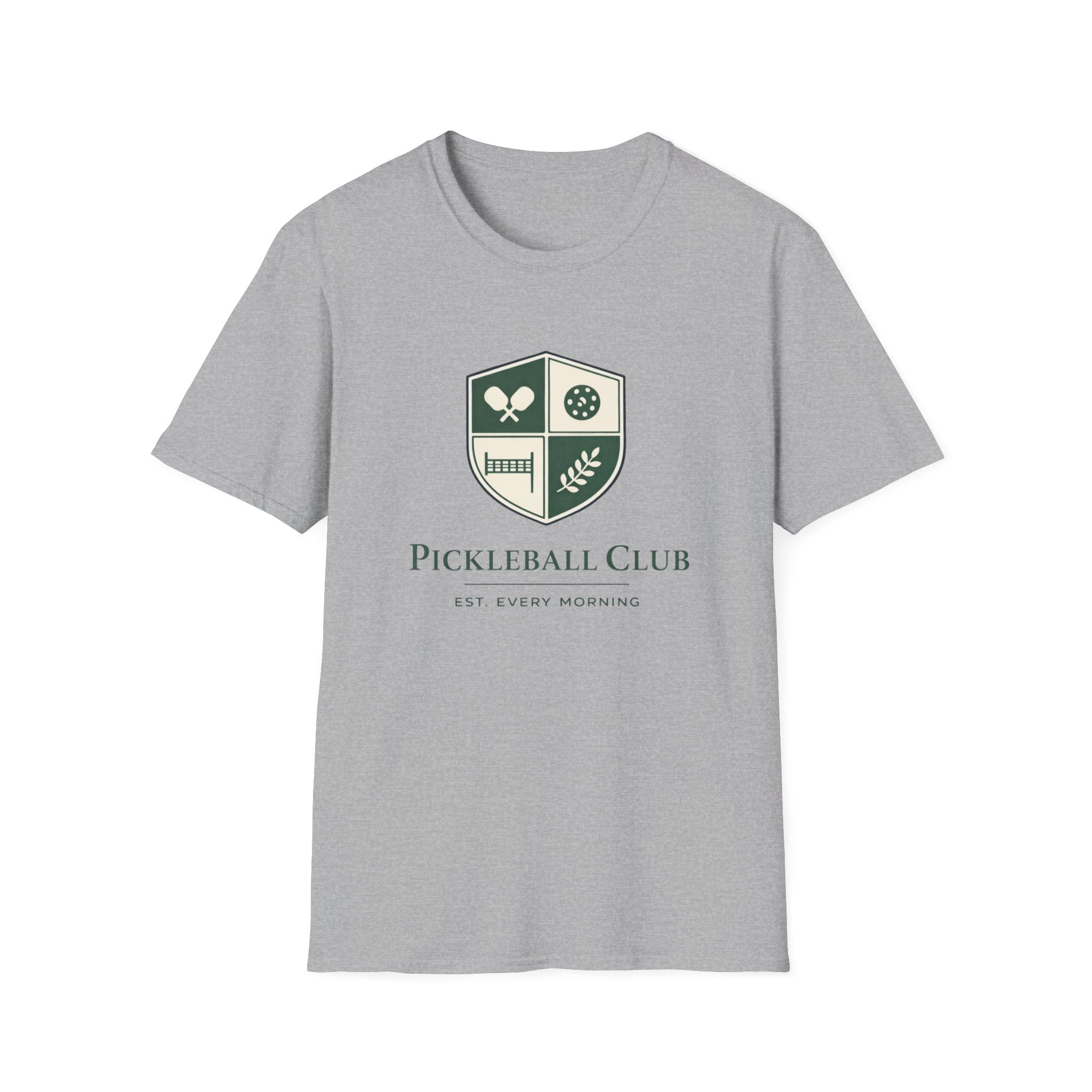 Pickleball Club Est. Every Morning T-Shirt