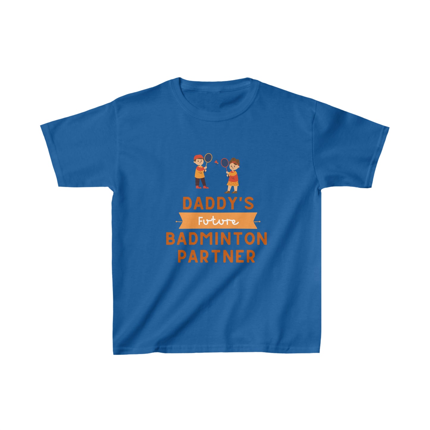 Daddy's Future Badminton Partner Kids T-Shirt