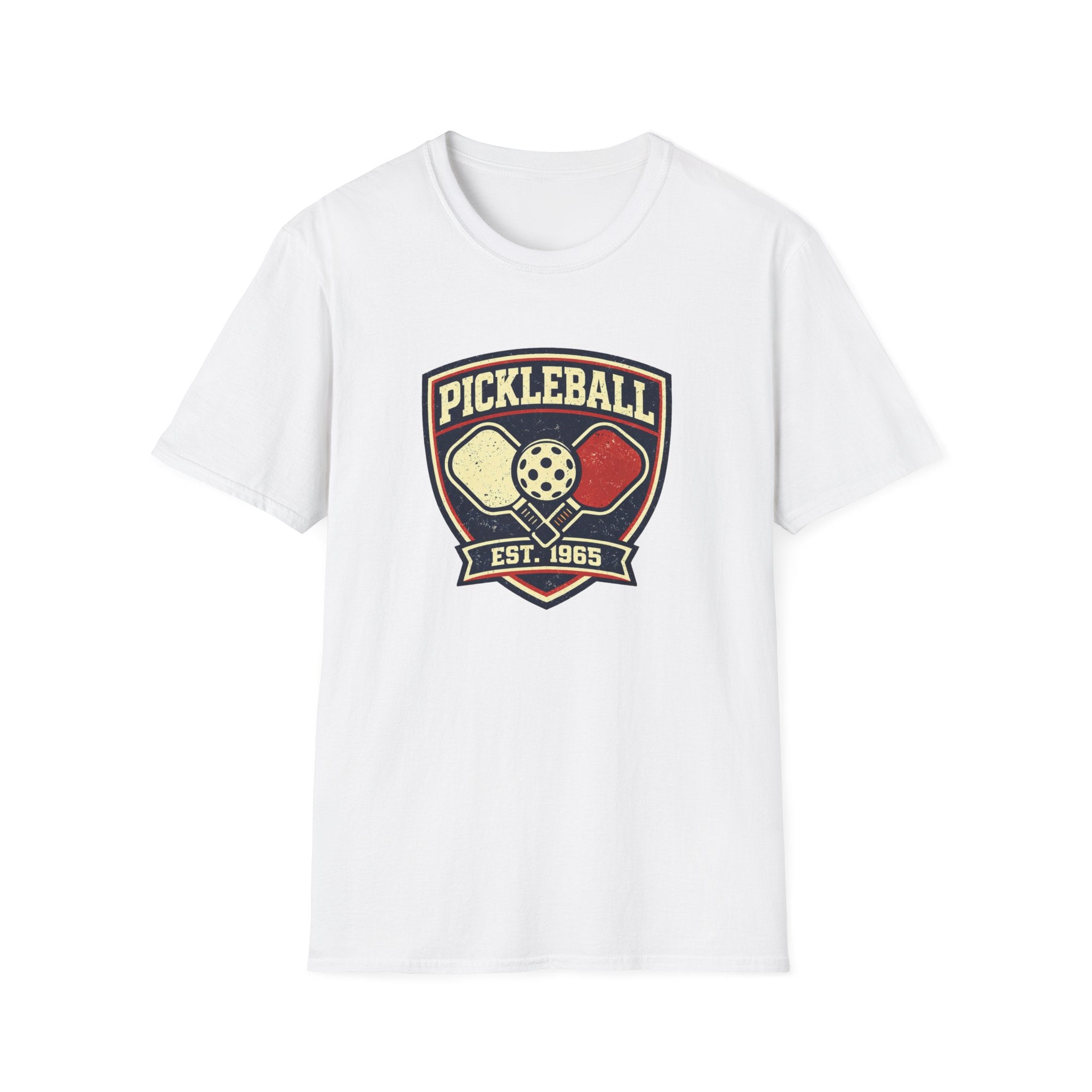 Pickleball Est 1965 Crest T-Shirt