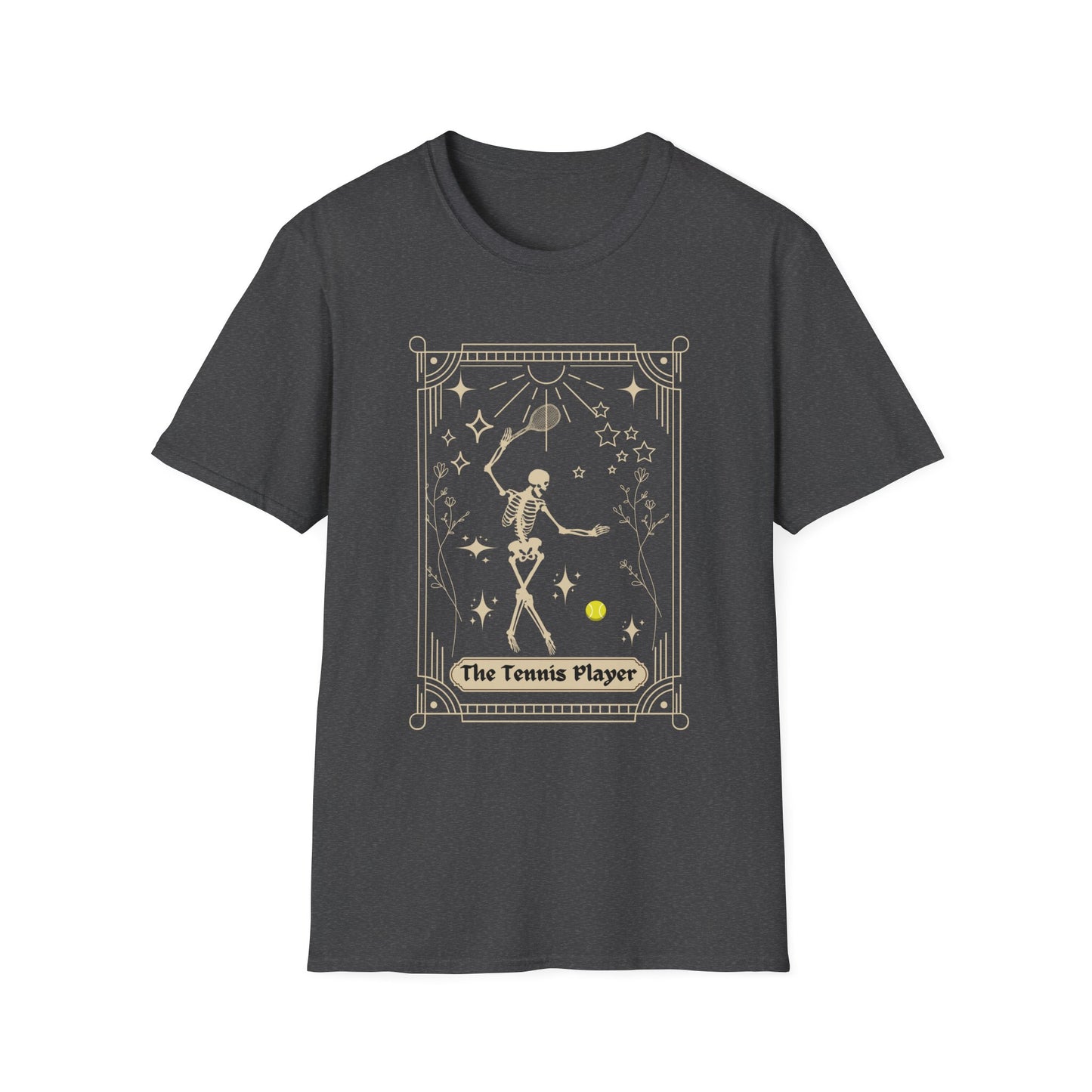 The Tennis Player Tarot Card T-Shirt