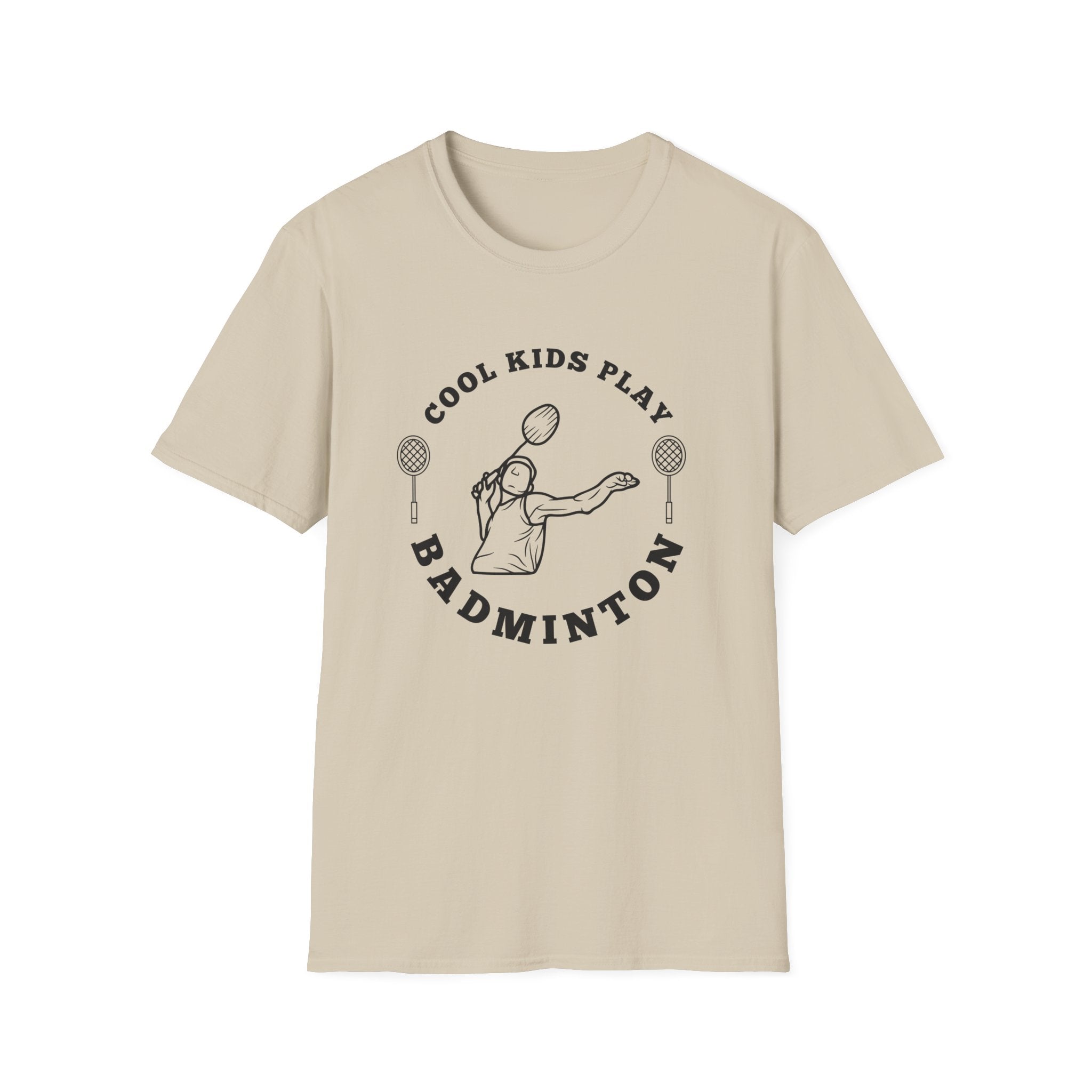 Cool Kids Play Badminton T-Shirt