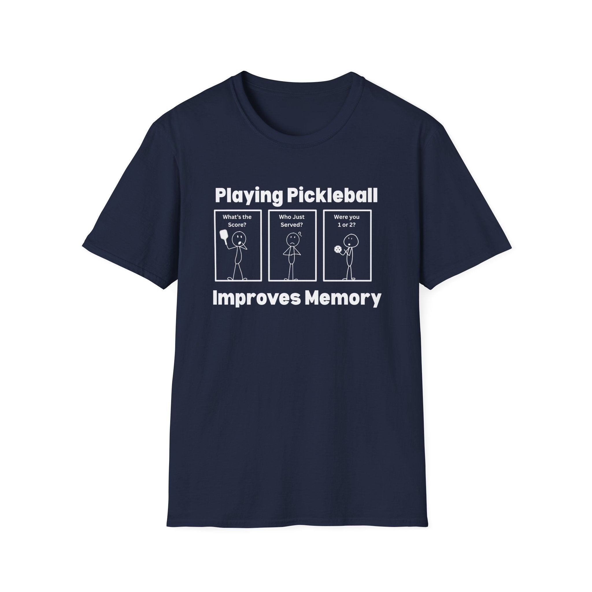 Playing Pickleball Improves Memory T-Shirt