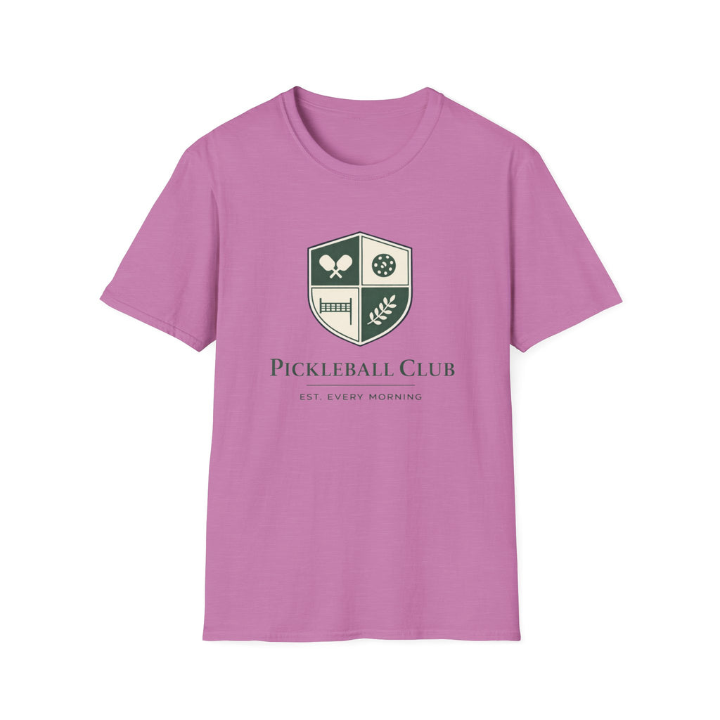 Pickleball Club Est. Every Morning T-Shirt