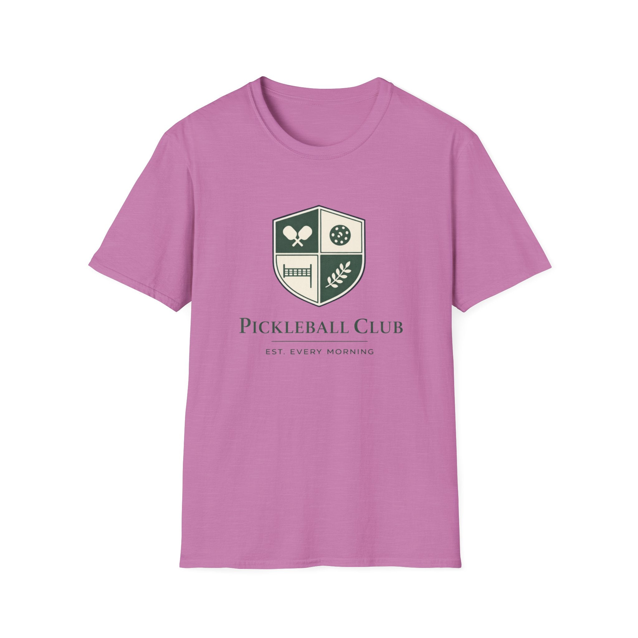 Pickleball Club Est. Every Morning T-Shirt
