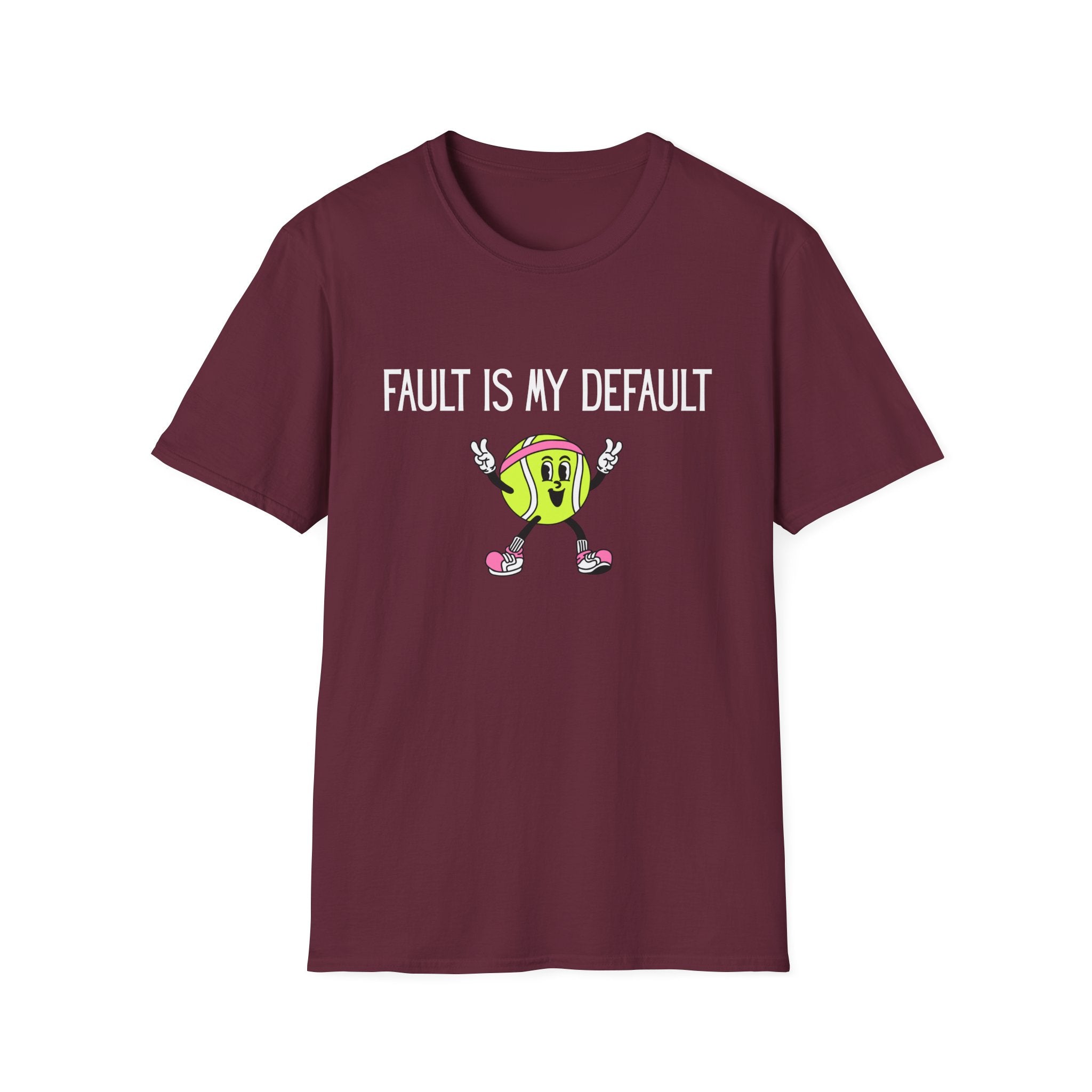 Fault is my Default Tennis T-Shirt