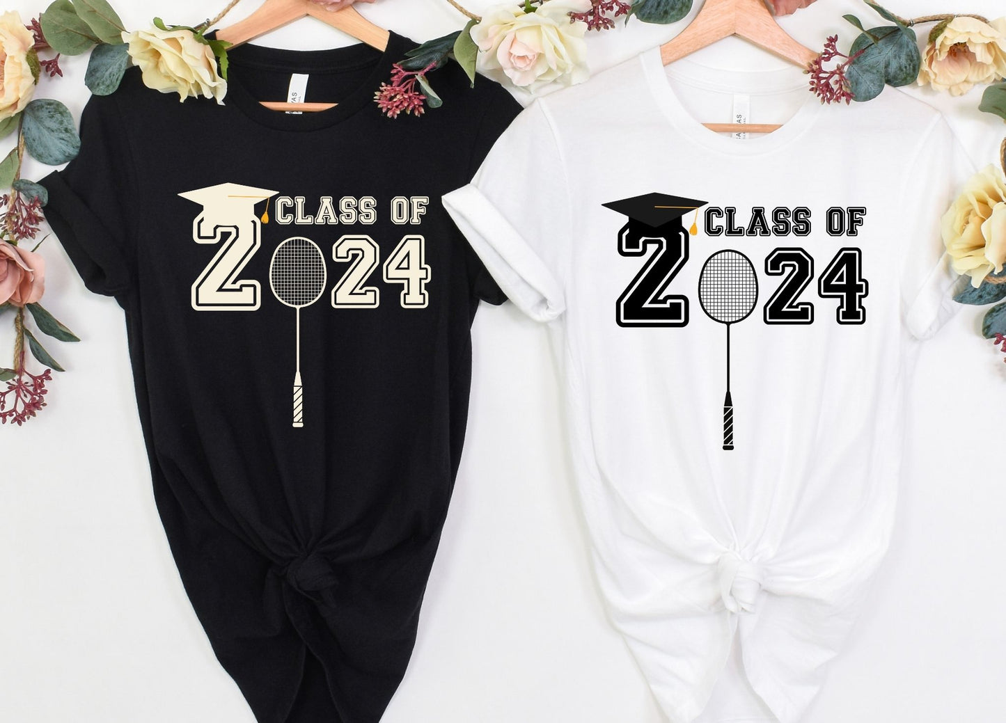 Graduate 2024 Badminton Shirt