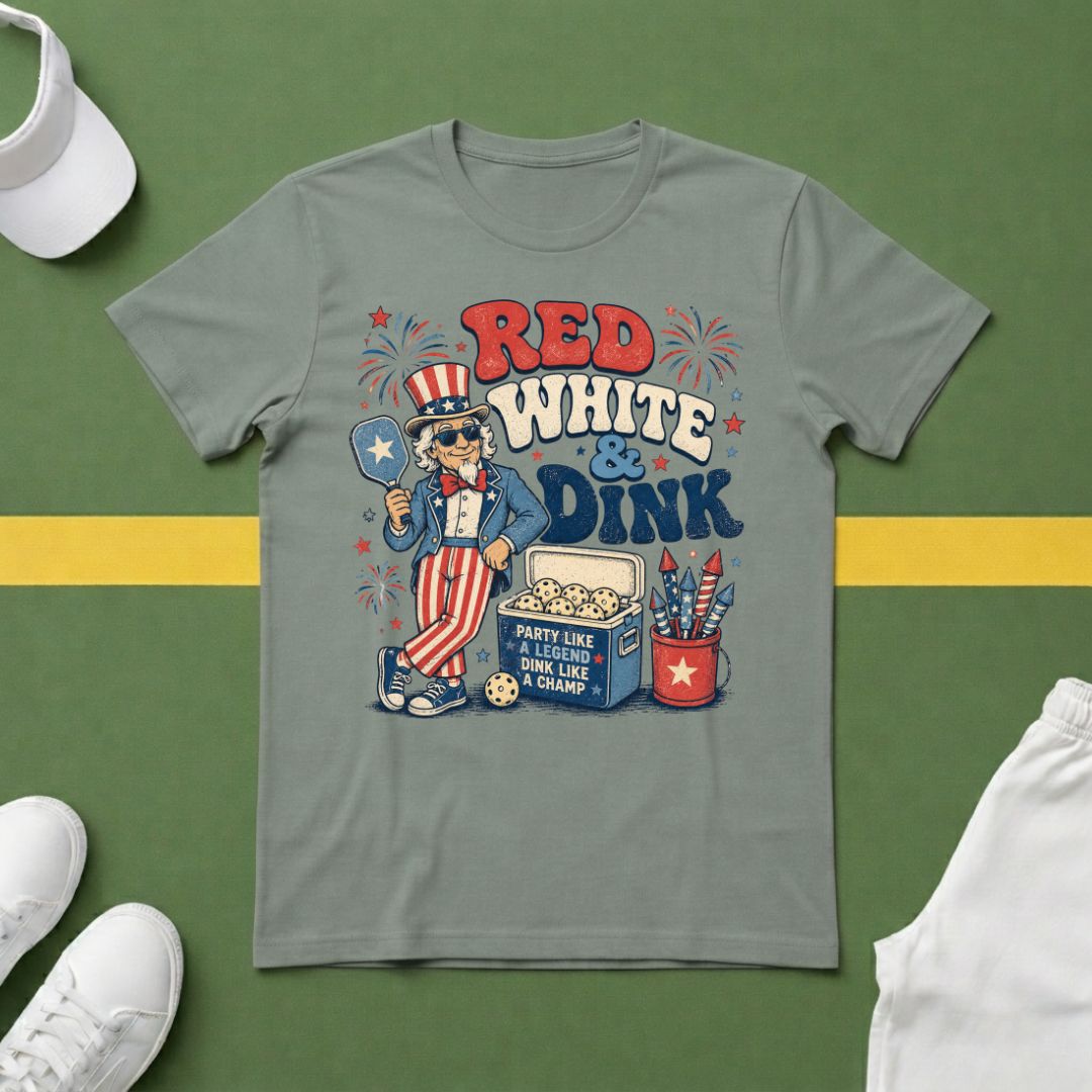 Red, White & Dink T-Shirt
