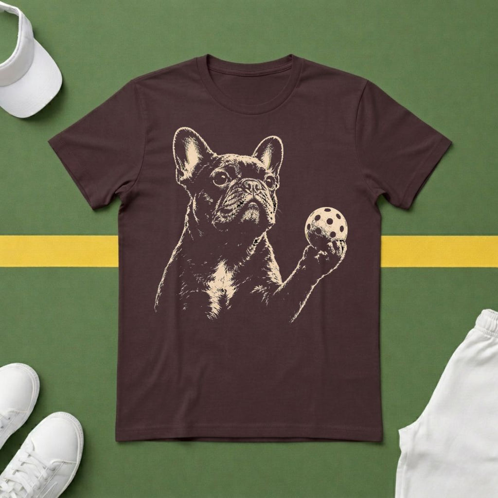 French Bulldog Pickleball T-Shirt
