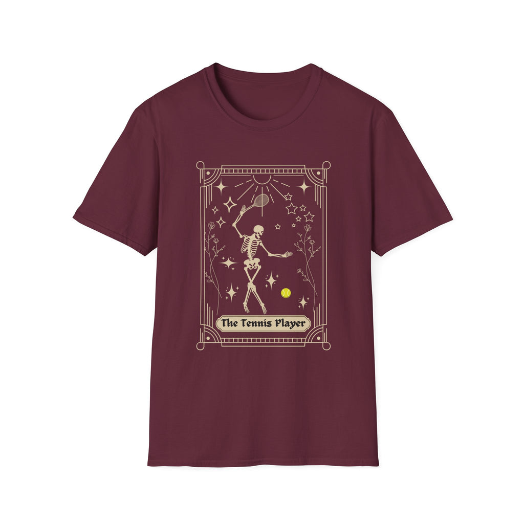 The Tennis Player Tarot Card T-Shirt
