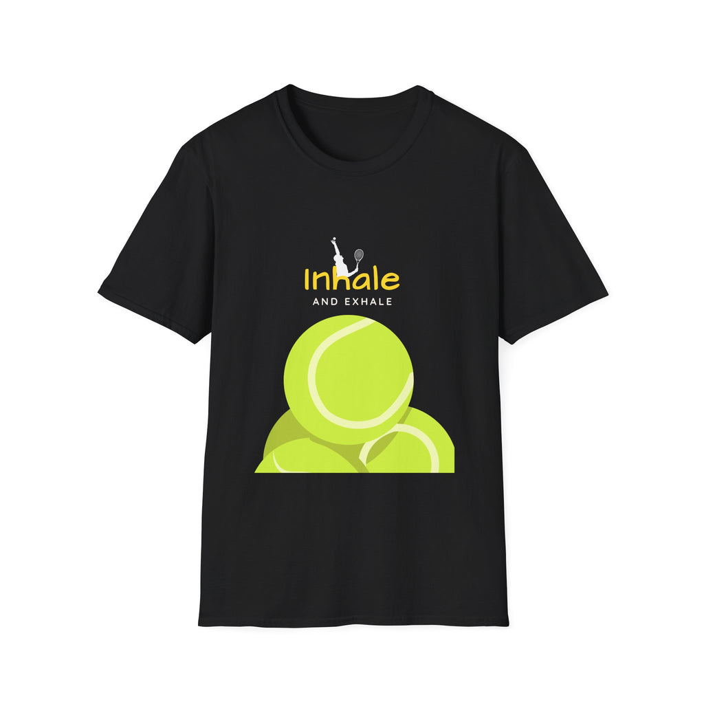 Inhale and Exhale Tennis T-Shirt
