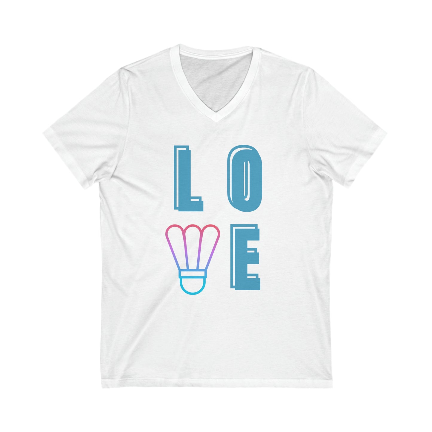 (Badminton) Love -Choose from a V-Neck or Hoodie!