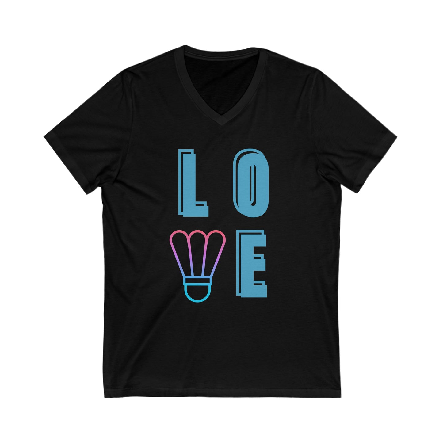 (Badminton) Love -Choose from a V-Neck or Hoodie!