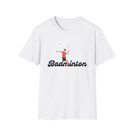 Badminton Male Player T-Shirt