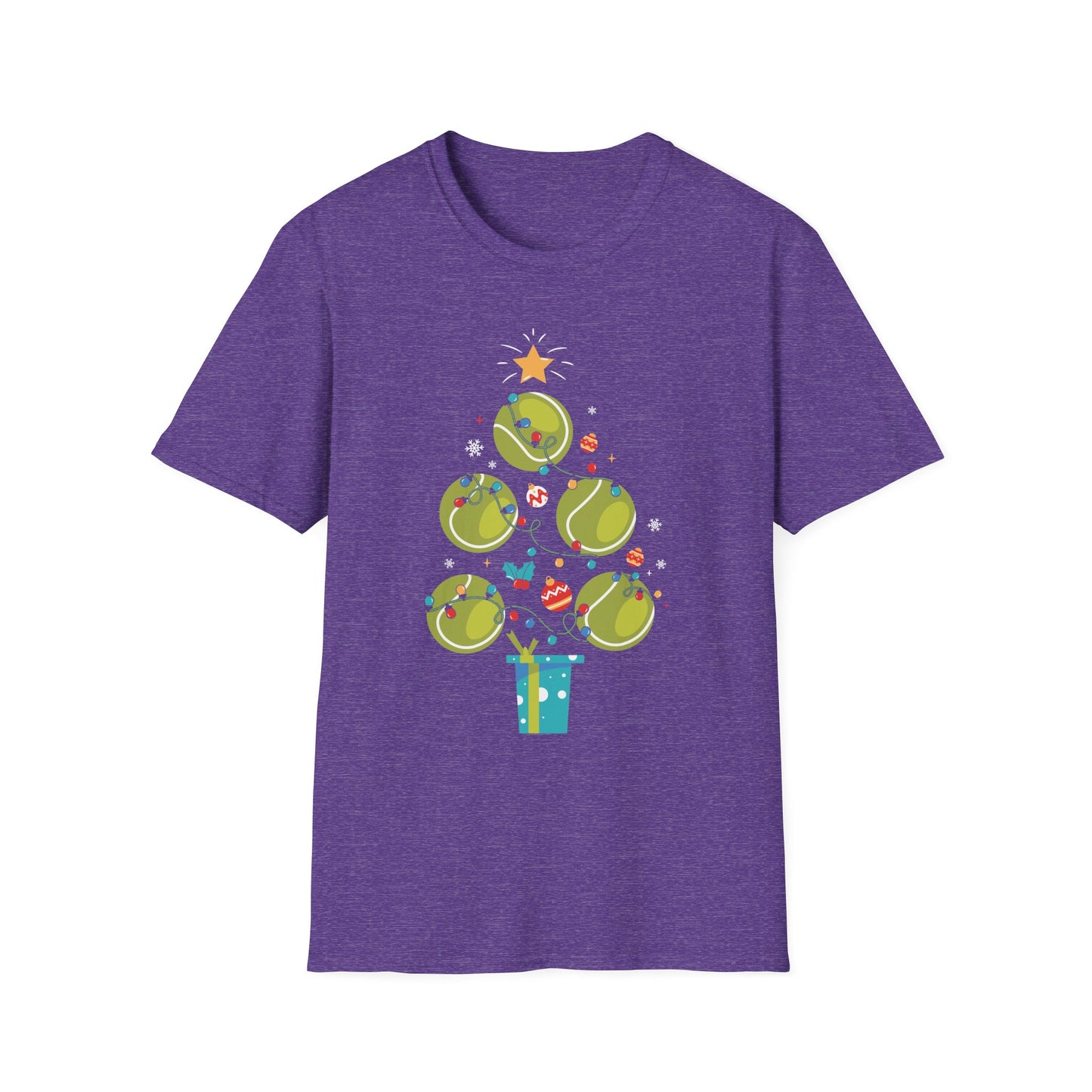 Tennis Ball Christmas Tree T-Shirt