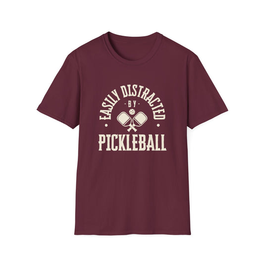 Easily Distracted by Pickleball T-Shirt