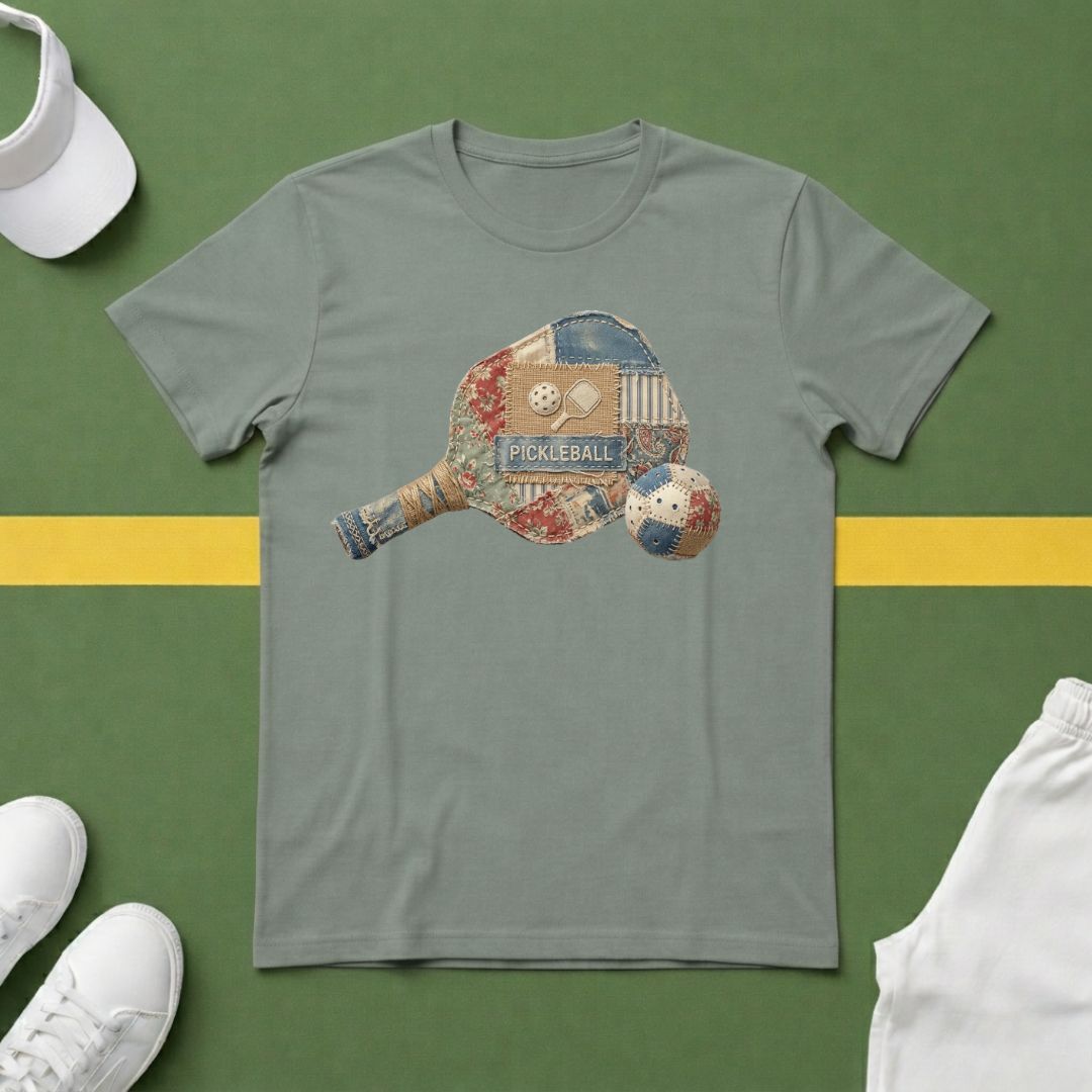 Quilt Style Paddle T-Shirt (Printed, not Quilted)