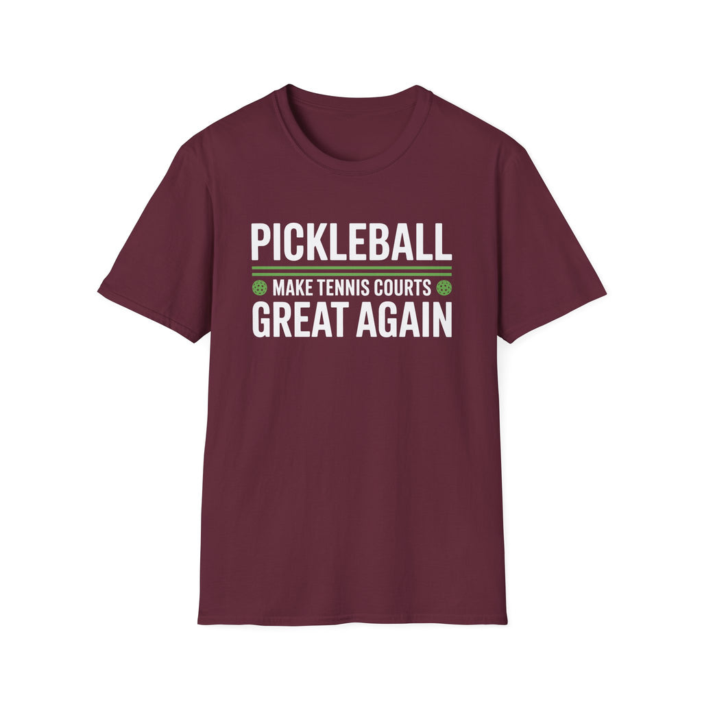 Pickleball - Make Tennis Courts Great Again T-Shirt