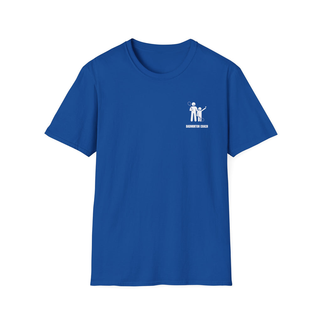 Badminton Coach (with student) T-shirt