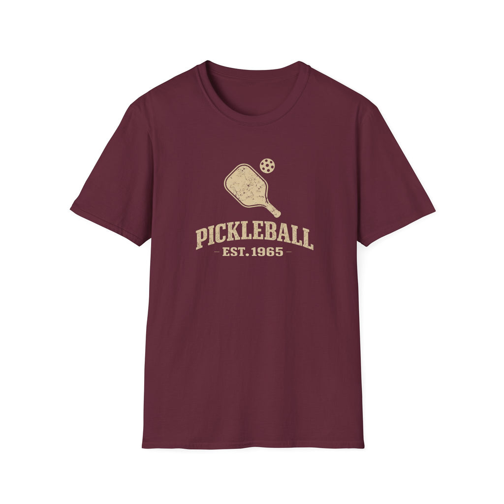 Pickleball Est 1965 with Paddle T-Shirt