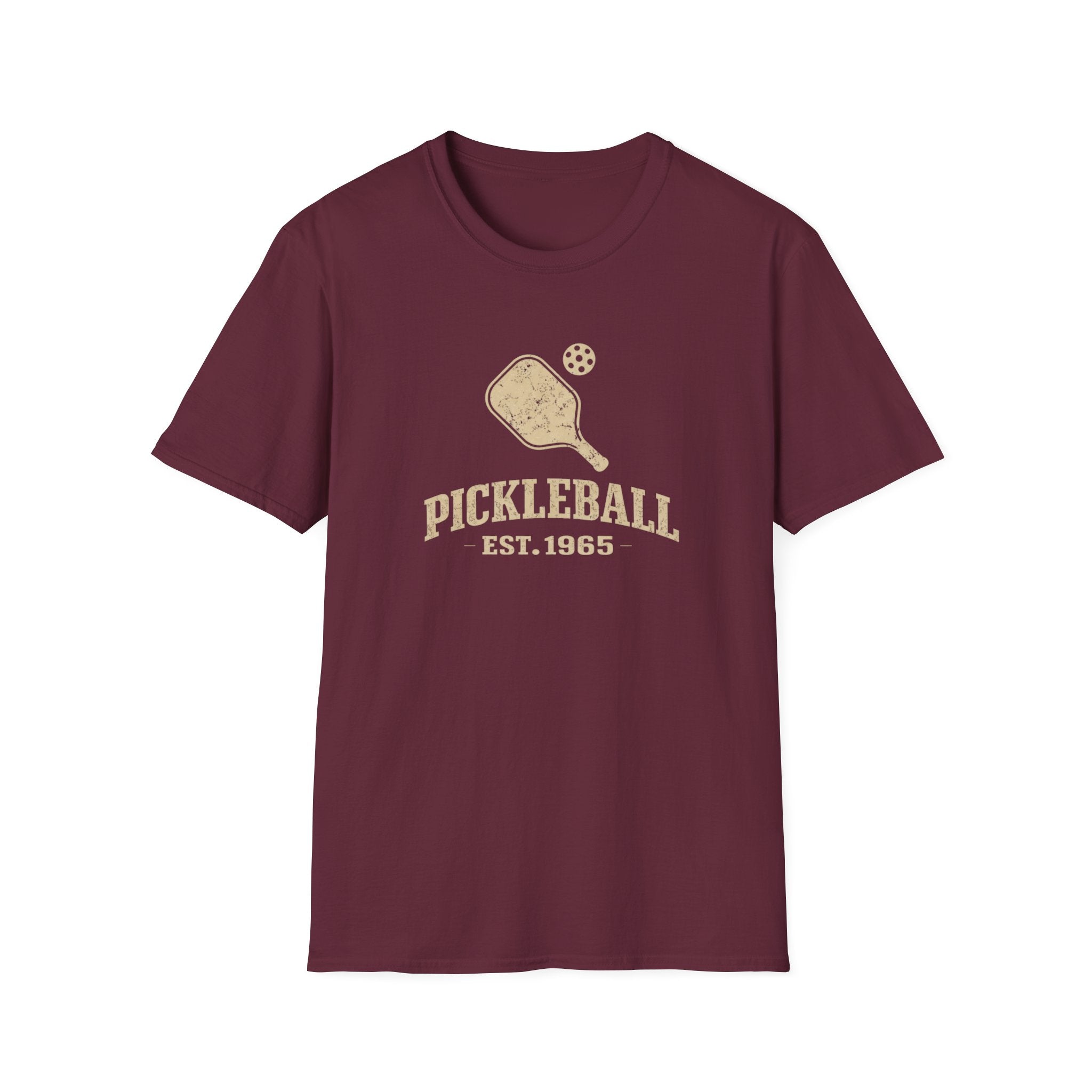 Pickleball Est 1965 with Paddle T-Shirt