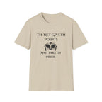 The Net Giveth Points and Taketh Pride Pickleball T-Shirt