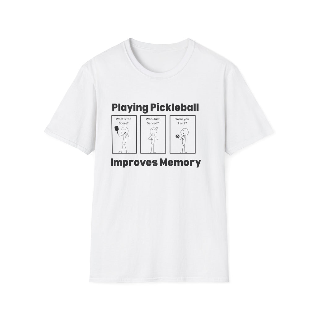 Playing Pickleball Improves Memory T-Shirt