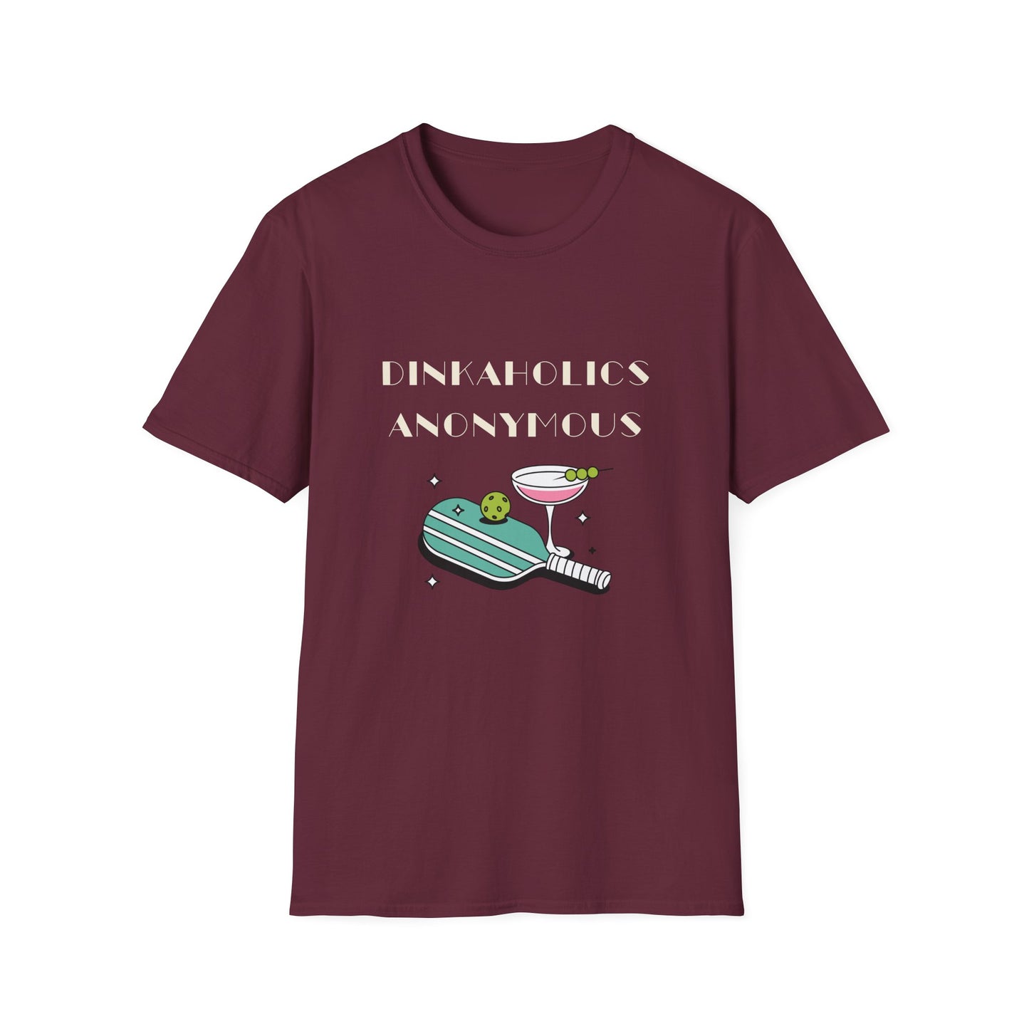 Dinkaholics Anonymous Pickleball T-Shirt
