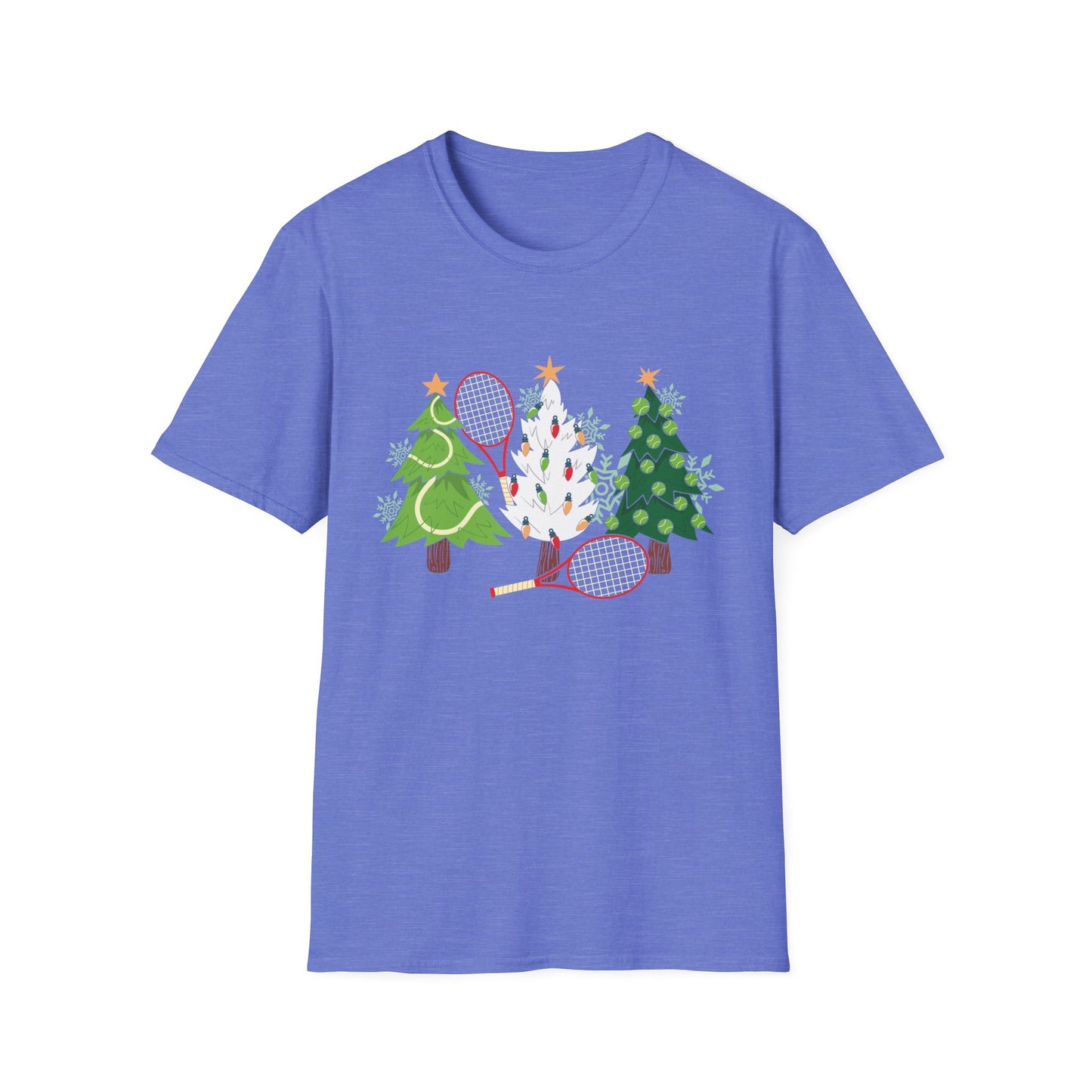 Tennis Christmas Tree T-Shirt