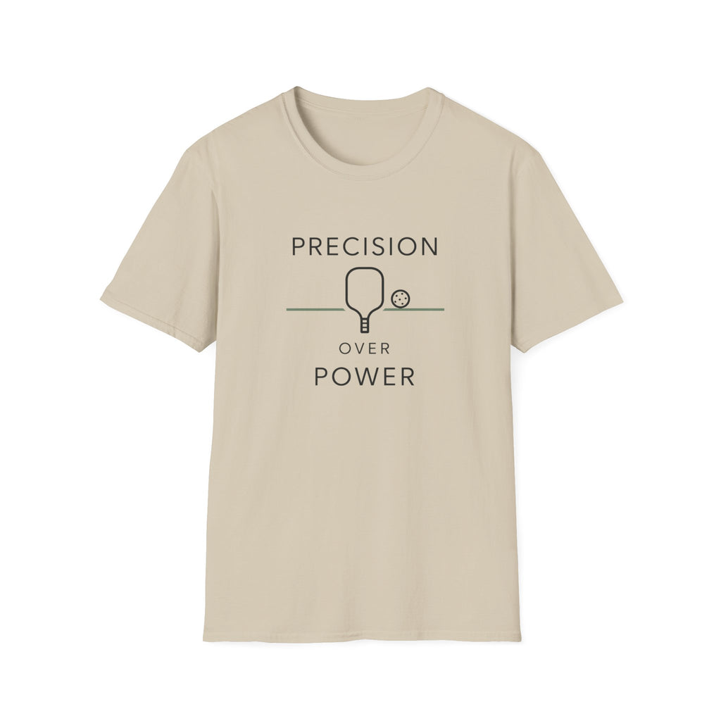Precision Over Power Pickleball T-Shirt
