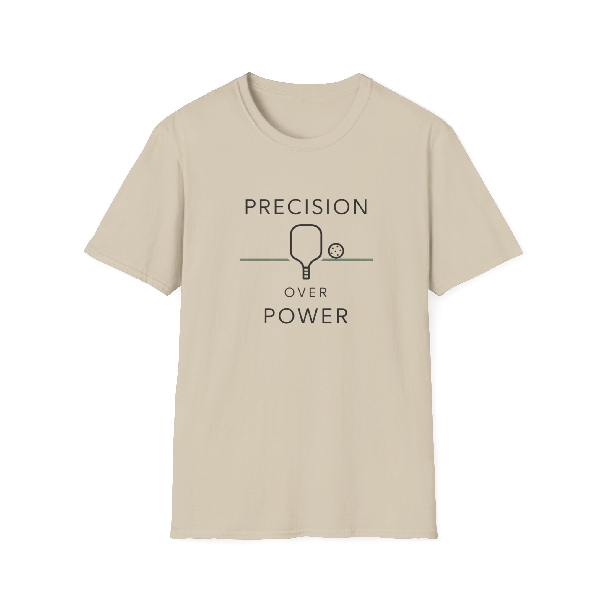 Precision Over Power Pickleball T-Shirt