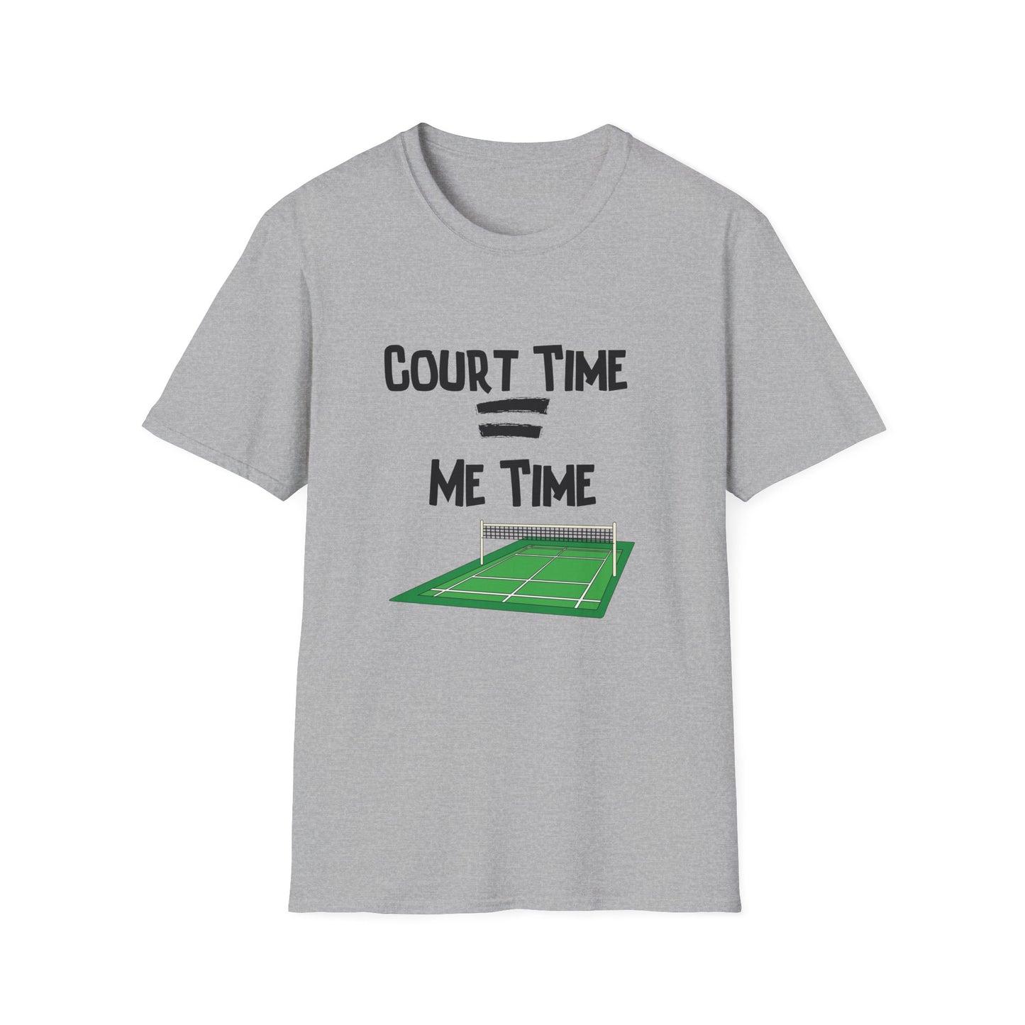 Badminton Court Time = Me Time T-Shirt