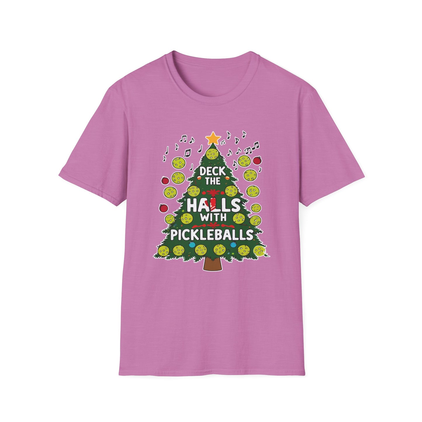 Deck the Halls With Pickleballs T-Shirt