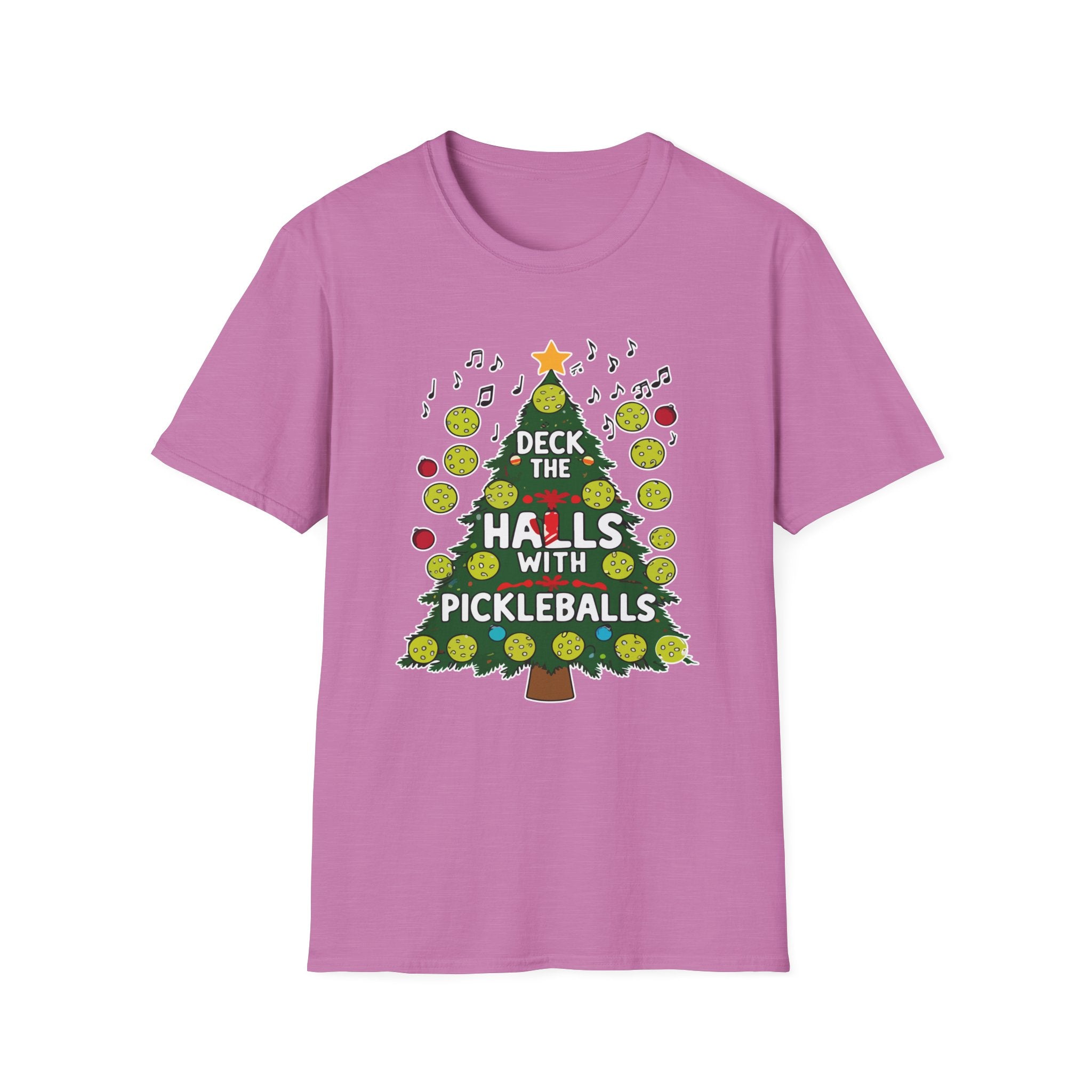 Deck the Halls With Pickleballs T-Shirt
