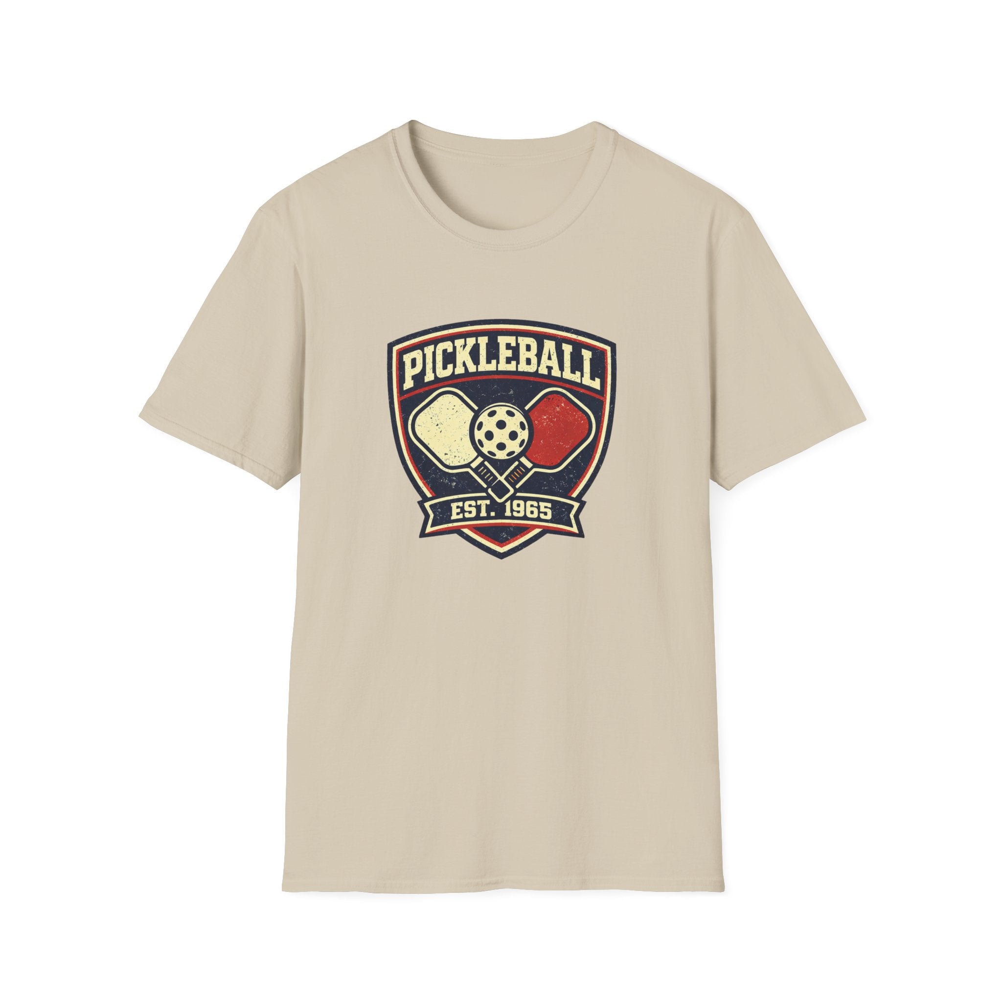 Pickleball Est 1965 Crest T-Shirt