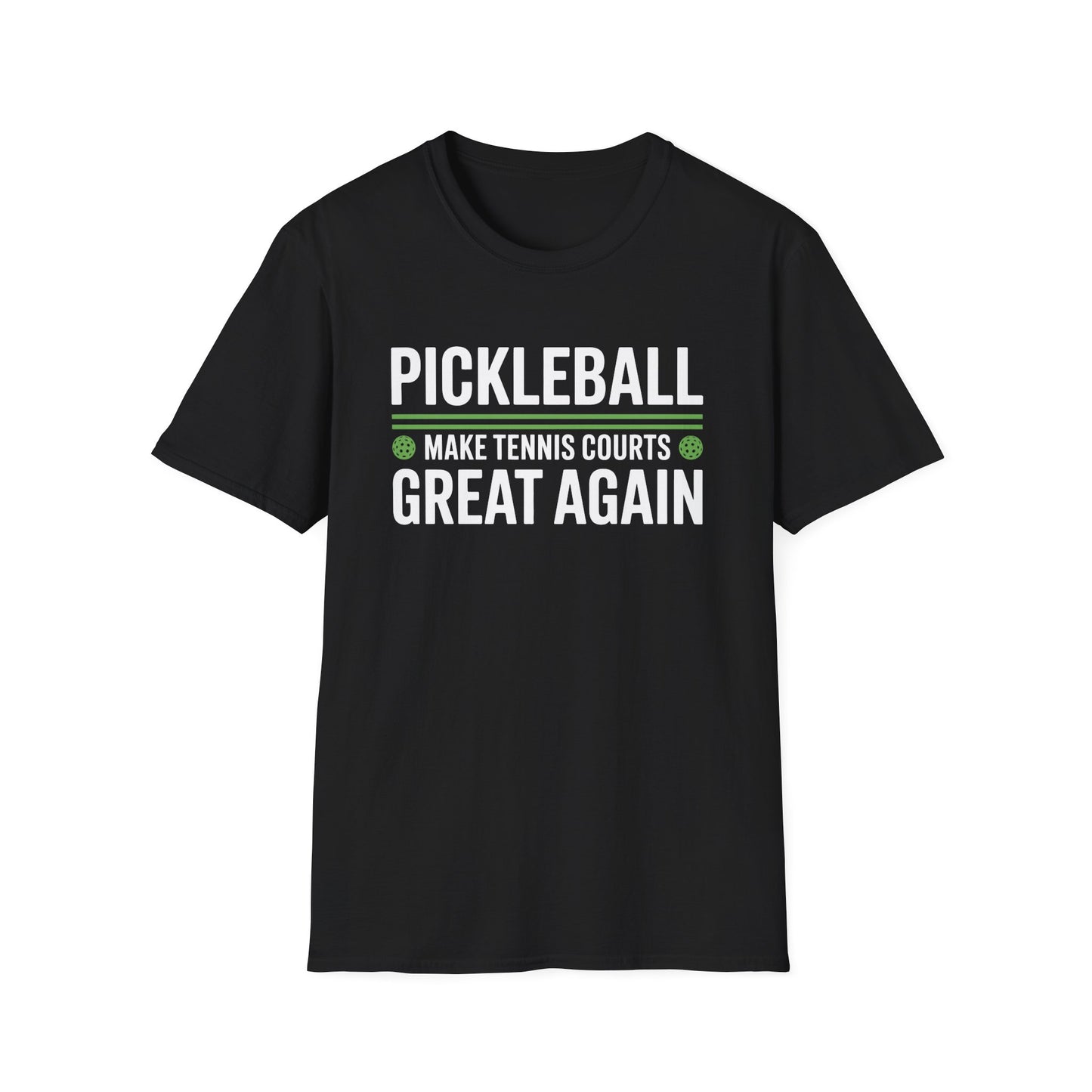 Pickleball - Make Tennis Courts Great Again T-Shirt
