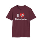 I Love Badminton T-Shirt