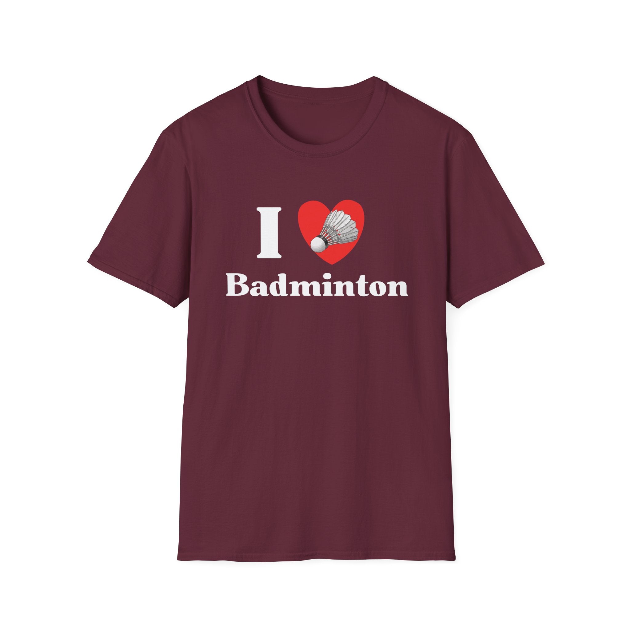 I Love Badminton T-Shirt