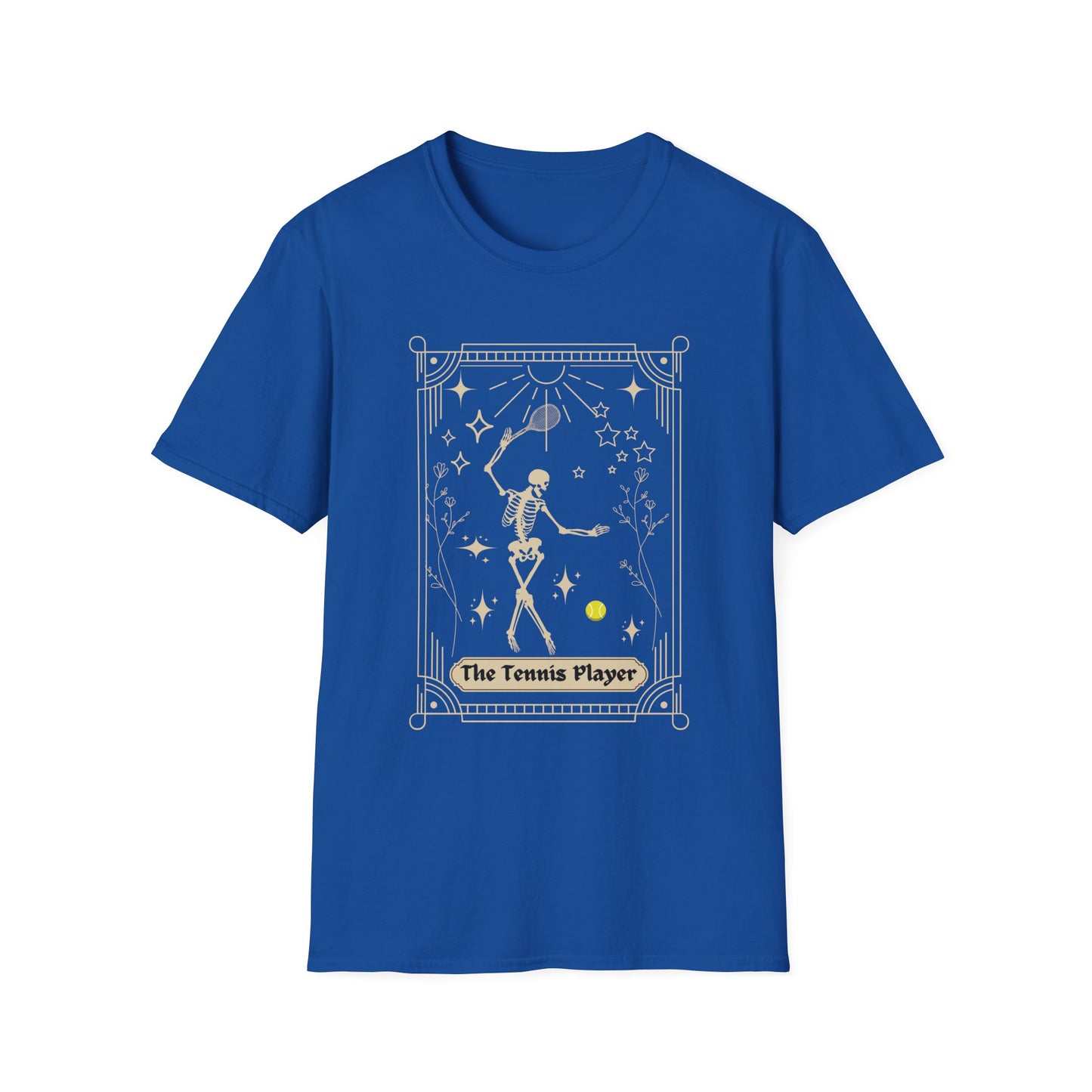 The Tennis Player Tarot Card T-Shirt