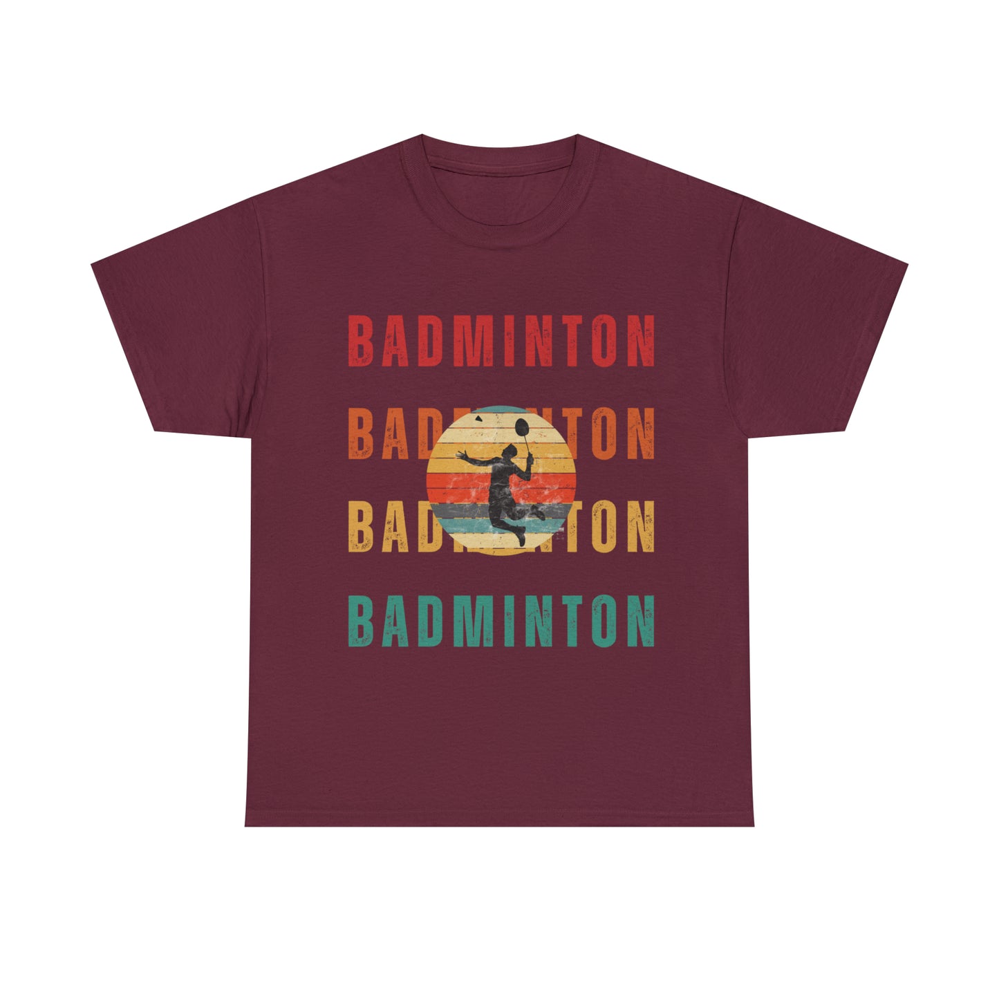 Retro Badminton Cotton Tee