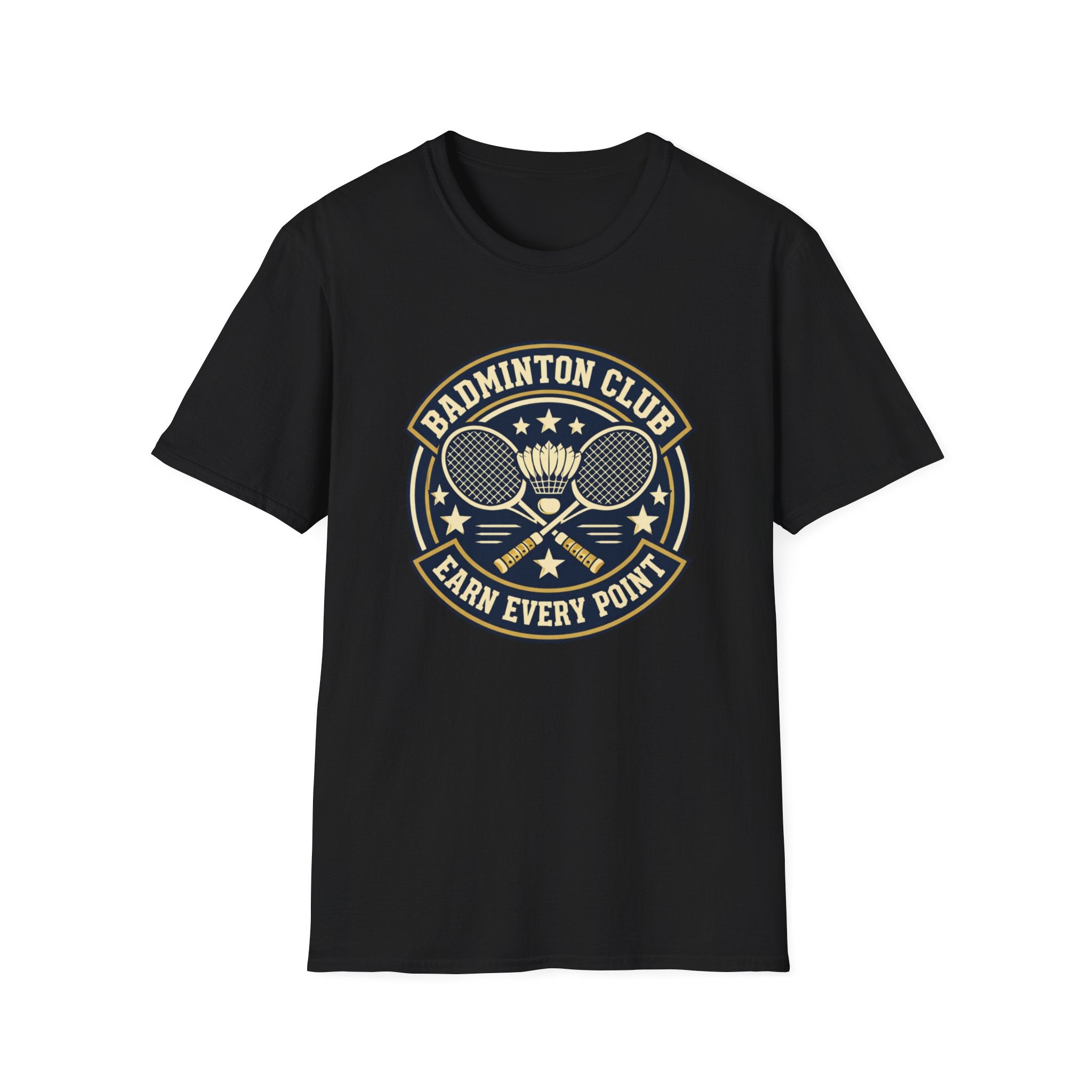 Badminton Club: Earn Every Point T-Shirt