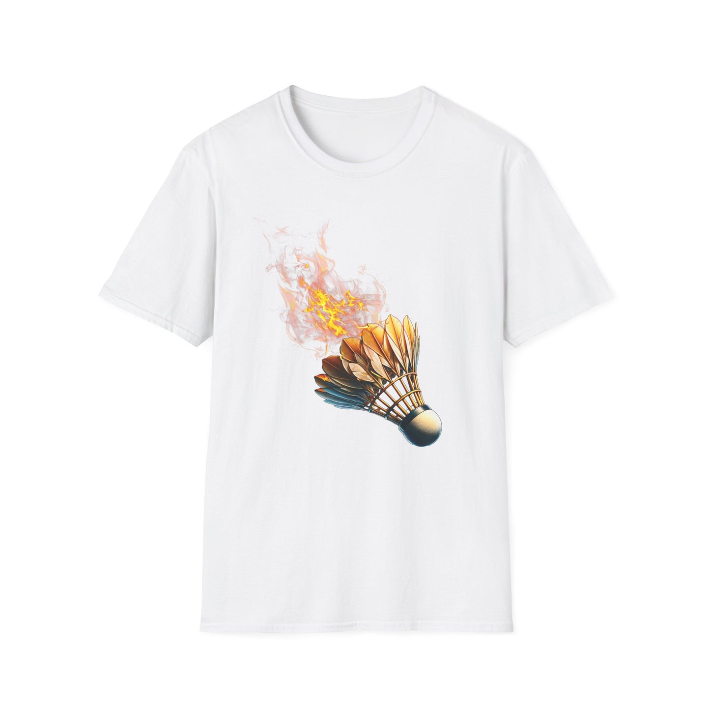 Badminton Fire Shuttle T-Shirt