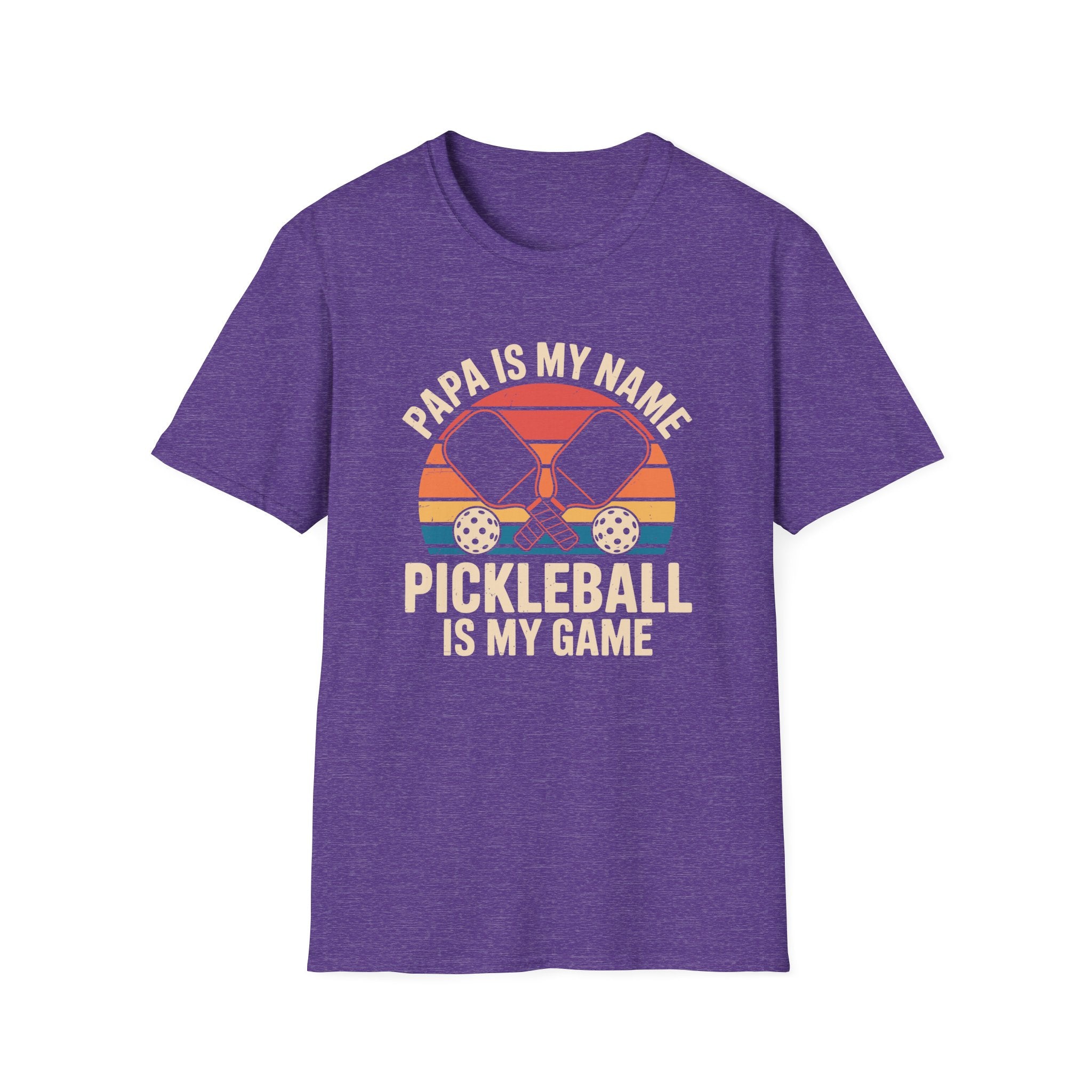 Papa is my Name-- Pickleball is my Game T-Shirt